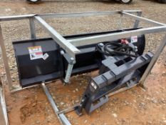 SKID STEER HYDRAULIC BLADE