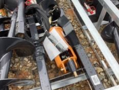 SKID STEER AUGER DRIVE AND BIT