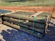 WOODEN FENCE POST