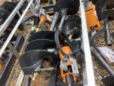 SKID STEER AUGER DRIVE AND BIT
