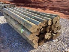 WOODEN FENCE POST