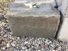 CONCRETE STACKABLE BARRIER BLOCKS