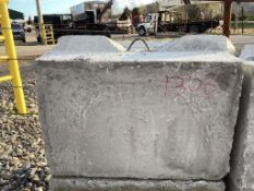 CONCRETE STACKABLE BARRIER BLOCKS