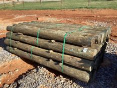 WOODEN FENCE POST