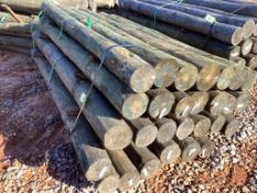 WOODEN FENCE POST