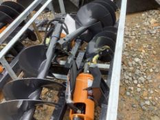 SKID STEER AUGER DRIVE AND BIT