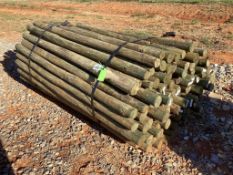 WOODEN FENCE POST