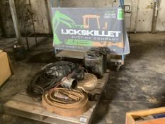 Pallet of Misc. Grease Lines, Hoses, Cords, Airlines, Etc.