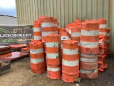 Road Construction Barrels
