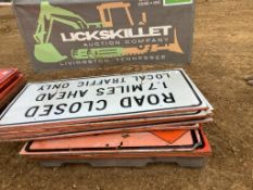 Misc. Construction Signs