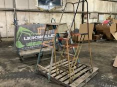 Pallet of Misc. Ladders