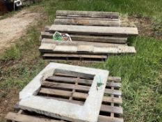 Pallets of Curb Stops