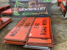 Misc. Construction Signs