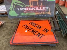 Misc. Construction Signs