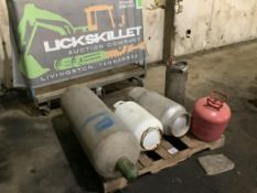 Pallet of Misc. Propane Tanks