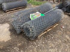 3 Rolls of 5' Chain Link Fence