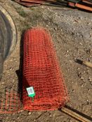 Roll of Construction Fence