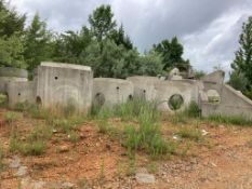 Assorted Lot of Misc Concrete Structures