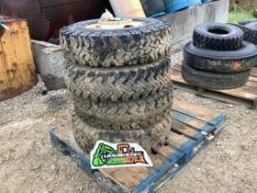 Wheels and Tires, 7.50x16