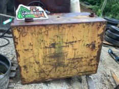 Metal Tank Approximately 100 Gal