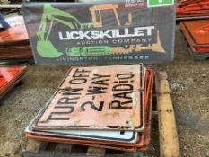 Misc. Construction Signs