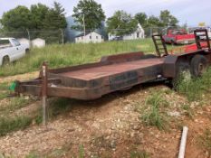 Pintle Hitch Equipment Trailer