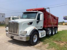 2017 Peterbilt 567 Triaxle Dump Truck, VIN # 1npclp0x3hd391538