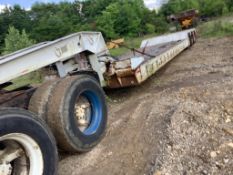 1990 Triaxle RGN Trailer