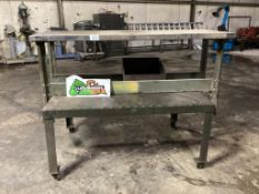 2 Metal Work Tables