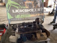 Pallet of Engine Components and Specialty tools