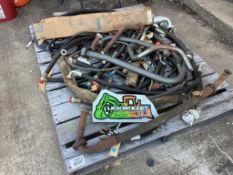 Pallet of Misc. Hydraulic/High Pressure Hoses