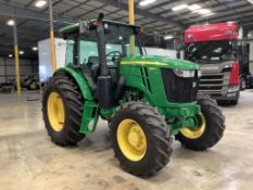 2019 John Deere 6105E 4wd Cab Tractor