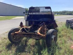 Dodge Truck Frame with Flatbed