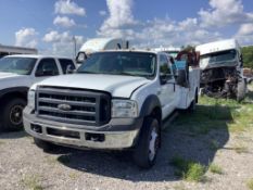 2007 Ford F-550 with Crane Workbed Vin.1FDAW57P17EA21998