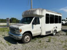 2001 Ford E350 Bus Vin. 1FDWE35F31HB67137