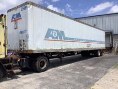 Fruhauf 48ft Enclosed Semi Trailer Vin.1H2V05325VE057215