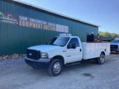 2001 Ford F-550 Truck, VIN # 1fdaf56fx1ec74544