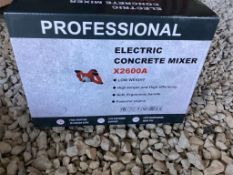 Professional Electric Concrete Mixer