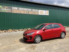 2022 Kia Rio Passenger Car, VIN # 3kpa25ad0ne473831