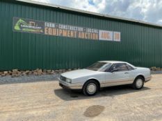 1987 Cadillac Allante Passenger Car, VIN # 1g6vr3176hu100930