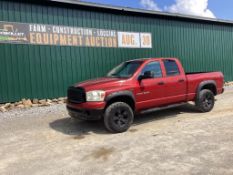 2007 Dodge Ram Pickup Truck, VIN # 1d7hu18287s203774