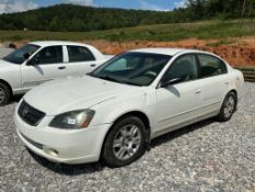 2006 Nissan Altima Passenger Car, VIN # 1n4al11d06c177163