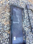 Blank Skid Steer Mount Plate