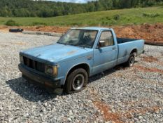 1986 Chevrolet S10 Pickup Truck, VIN # 1gcbs14e9g8126822