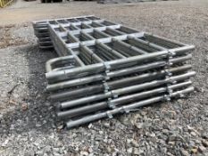 Galvanized Fence Panel
