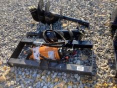 Skid Steer Auger Drive and Bit