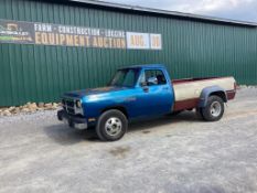 1992 Dodge D250 Pickup Pickup Truck, VIN # 1b7ke26c0ns512974