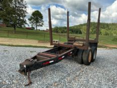Single Bunk Log Trailer