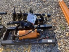 Skid Steer Auger Drive and Bit