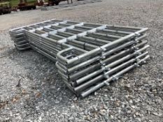 Galvanized Fence Panel